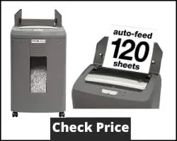 BOXIS AutoShred 120-Sheet best heavy duty paper shredder