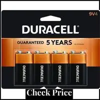 duracell 9 volt battery specifications