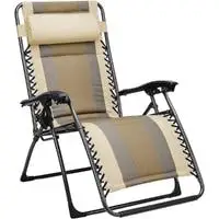 amazon basics outdoor padded chair