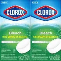 clorox ultra clean toilet tablets bleach