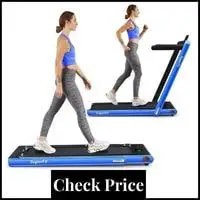 goplus 2 in 1 folding treadmill
