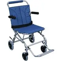 lightweight folding transport wheelchair
