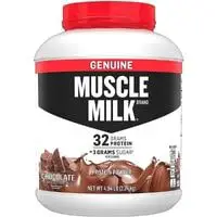 muscle milk genuine protein powder, chocolate