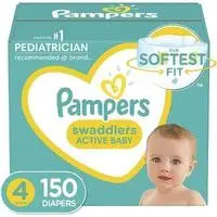 pampers swaddlers disposable baby diapers