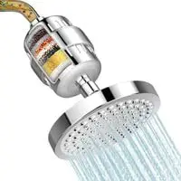 shower head and 15 stage shower filter