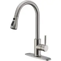 wewe single handle high kitchen faucet
