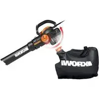 worx wg512 12 amp trivac 3 in 1 electric