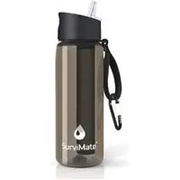 water bottle with filter for hiking