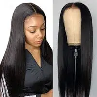 16inch t part lace front wigs human hair