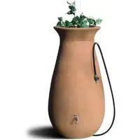 algreen products cascata rain barrel