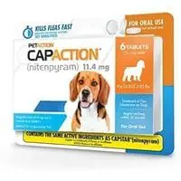 capaction oral flea treatment small dog