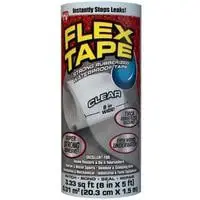 flex tape rubberized waterproof clear