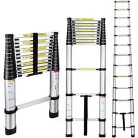 gimify telescoping telescopic extension ladder
