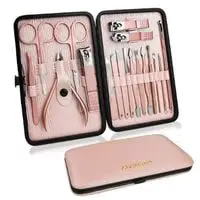 manicure set 18 in 1 stainless steel nail care set 2021
