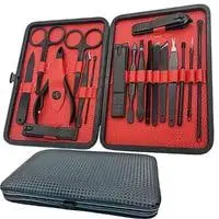 manicure set 18 in 1 stainless steel nail care set