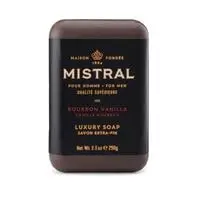 mistral bar soap organic, bourbon vanilla, large