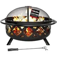 mueller smartflame 36 inch portable outdoor fire pit