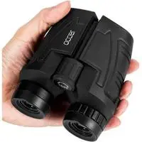 occer 12x25 compact binoculars with clear low light vision
