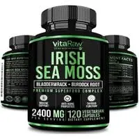 organic irish sea moss capsules w burdock root 