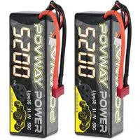 povway lipo battery 3s rc battery 11.1v