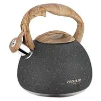 poliviar tea kettle natural stone finish
