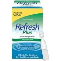 refresh plus lubricant eye drops preservative free