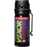 vexor pepper spray with belt clip for self defense