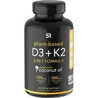 vitamin d3 + k2 with 5000iu of plant based