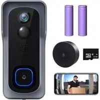 wifi video doorbell camera, xtu