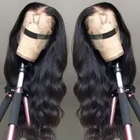 wingirl 13x4 hd transparent lace front human hair