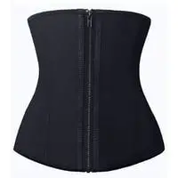 yianna women latex underbust waist training corsets