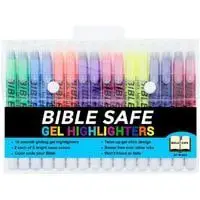 U.S. Office Supply Bible Safe Gel Highlighters 