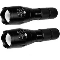 2 pack led tactical flashlight