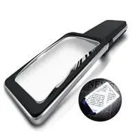3x large magnifying glass with 10 anti glare