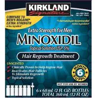 6 months kirkland minoxidil 5% extra