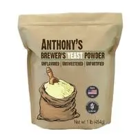 anthony's brewer's yeast, 1 lb, made in usa, gluten free