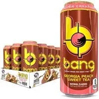bang energy drink, georgia peach