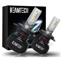 beamtech h4 led bulb, s1 series 8000lm