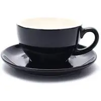 coffeezone latte art cup and saucer for latte