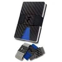 fidelo carbon fiber minimalist wallet