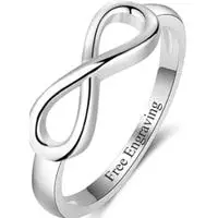 free engraving infinity knot