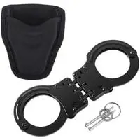 handcuffs hinged handcuffs police