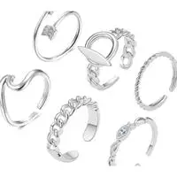 long tiantian silver rings