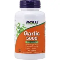 now supplements, garlic