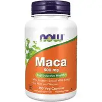 now supplements, maca