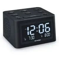 reacher r3 dual alarm clock and white noise machine