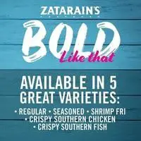zatarain's shrimp fri, 25 lbs