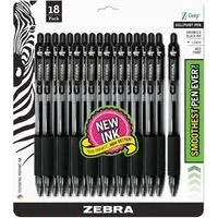 zebra pen z grip retractable ballpoint pen, medium point,