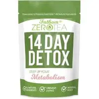 zero tea 14 day detox tea, teatox