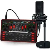 tenlamp audio mixer kit, g3 live sound card & studio